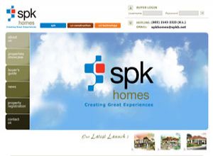 Showcase: SPK Homes - Corporate Web Site - Property Development in Malaysia
