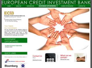 Showcase: ECIB - European Credit Investment Bank - Licensed Offshore Bank, Financial Solutions