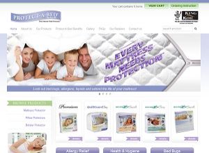 Showcase: Protect-A-Bed by King Koil Malaysia - E-Commerce Web Site - Best Selling Waterproof Mattress Protectors