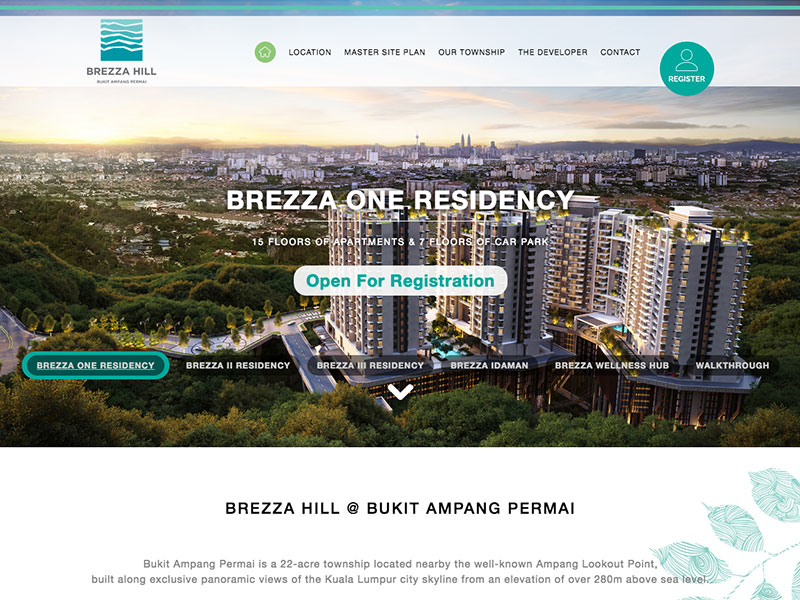 Content Management System : Brezza Hill